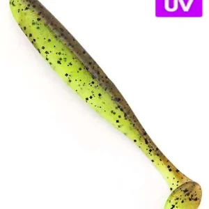 Keitech Easy Shiner 3,5" Green Pumpkin Chartreuse Vysoce Kvalitní