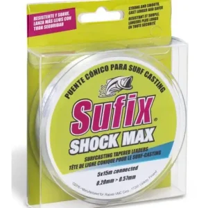 Sufix ujímaný návazec Shock Max 5×15m čirý Sleva