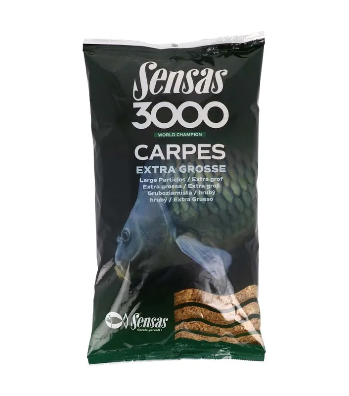 Sensas směs 3000 Carpes Extra Gros (kapr hrubý) 1kg Finální Výprodej