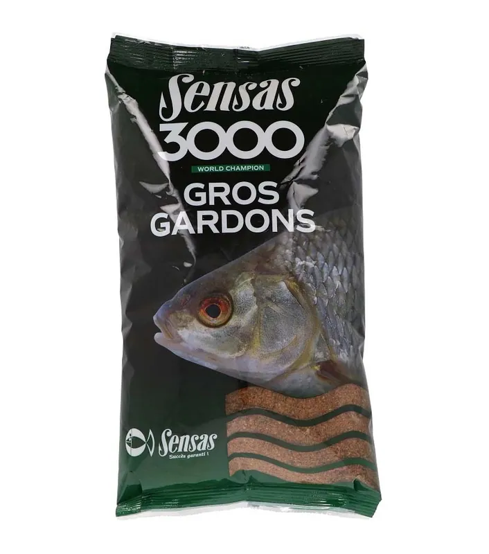 Sensas směs 3000 Gros Gardons (velká plotice) 1kg Nakupujte Hned