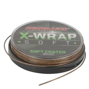 STARBAITS návazcová šňůra X WRAP SOFT COATED 15m Výprodej