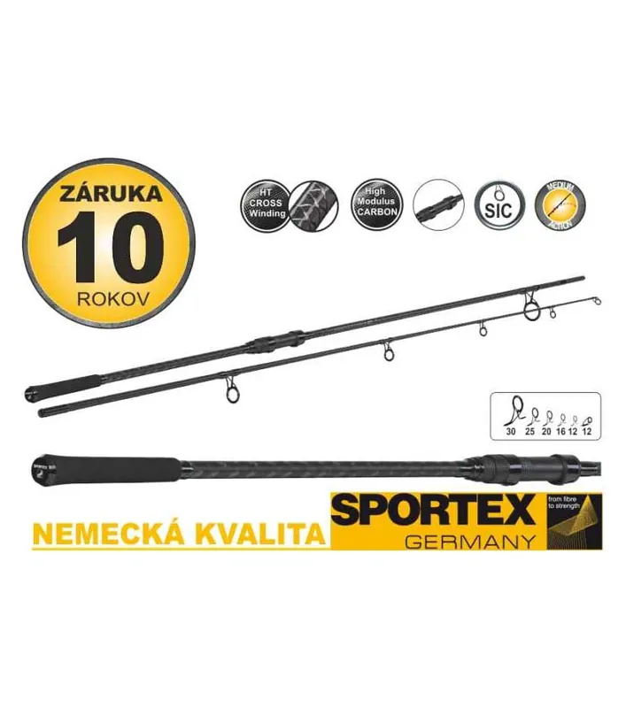 SPORTEX pruty kaprové Competition Carp CS-4 Stalker 300cm 3lb Autentický