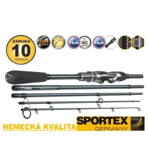 Horká Nabídka SPORTEX přívlačové pruty Graphenon Travel Ultra 230cm/50g/5dílů