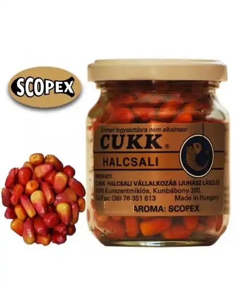 Autentický CUKK kukuřice bez nálevu Scopex