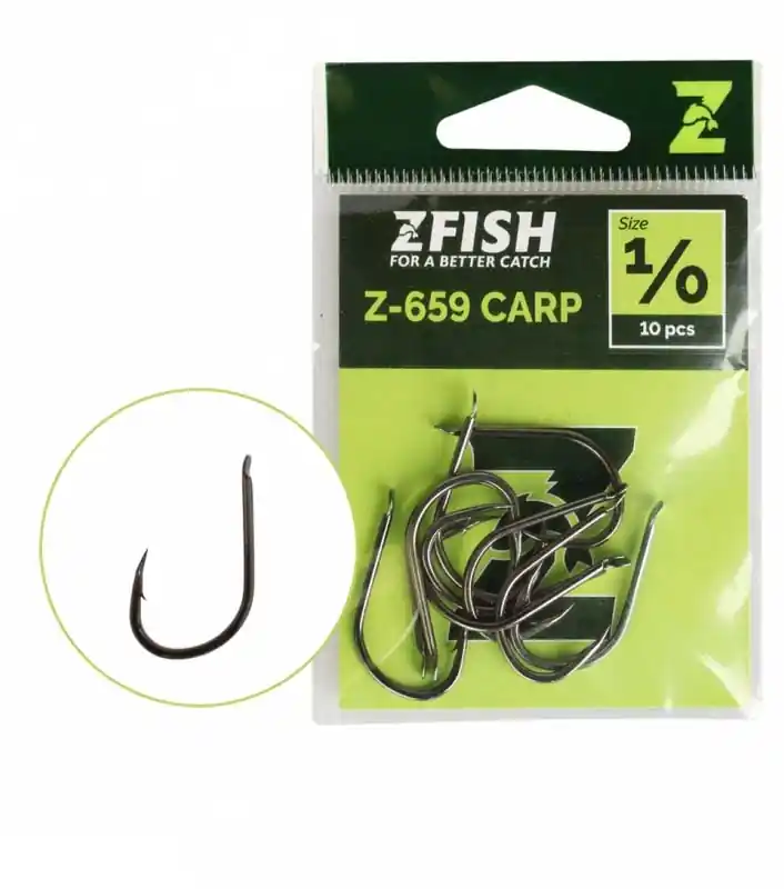 Zfish háčky Carp Hooks Z-659 velikost č.2 Ověřený