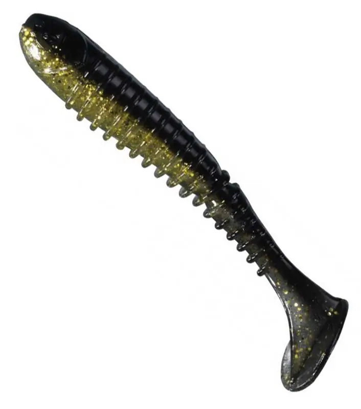 Akce Berkley Riper Flex Rib Shad Clear Gold 9cm