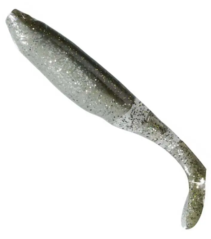 Dokud Zásoby Vydrží Berkley Riper Flex Cutt Shad GREEN BACK 7,5cm