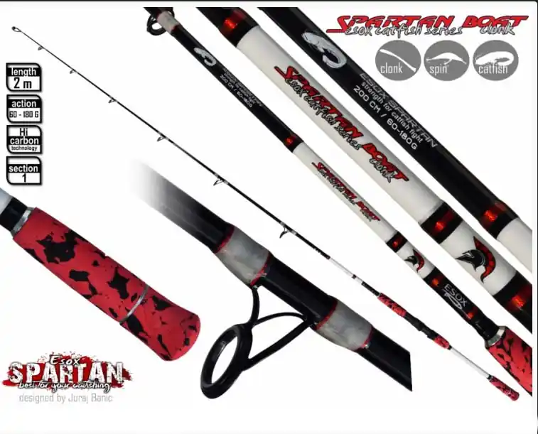 Omezená Nabídka ESOX Prut SPARTAN BOAT Classic 200cm/60-180g
