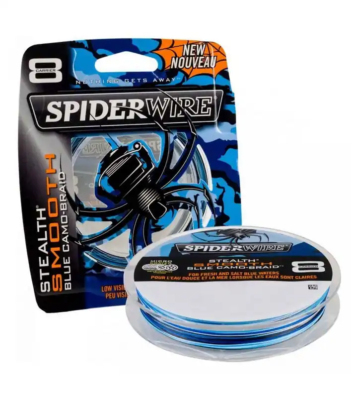Super Cena Spiderwire Šňůra Stealth Smooth 8 0,40 150m Blue Camo