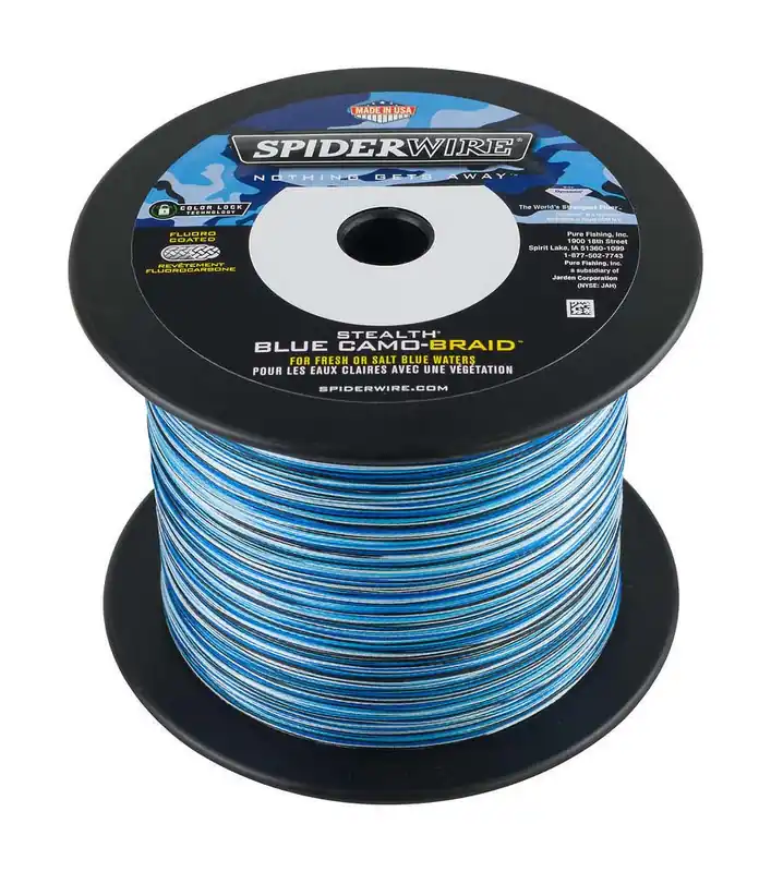 Poslední Šance Spiderwire Šňůra Stealth Smooth 8 0,25 METRÁŽ Blue Camo