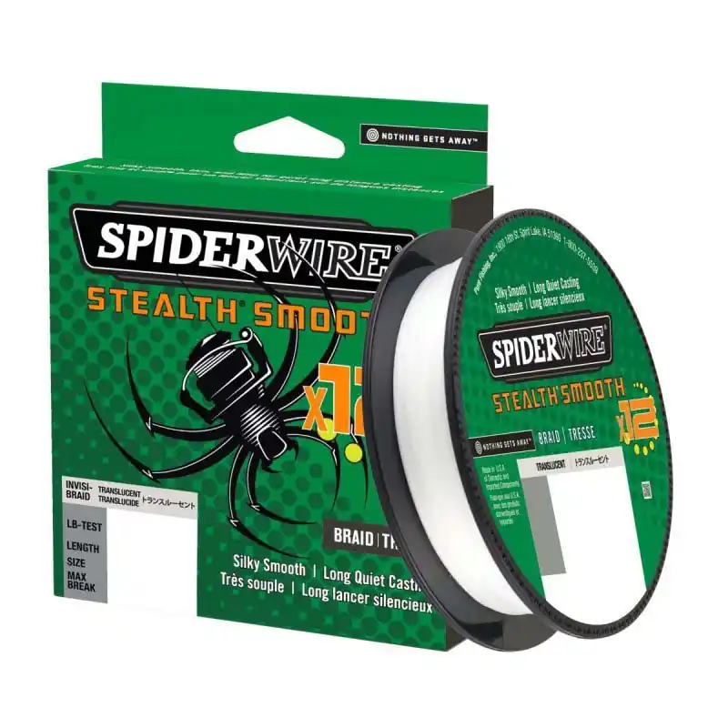 SpiderWire Stealth Smooth 12 0,15 150m Clear/průhledná Výprodej