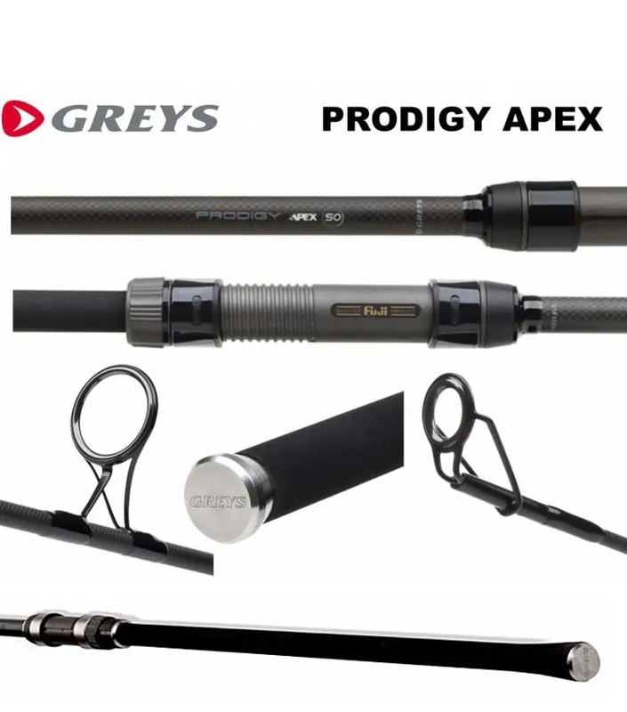 Greys kaprový prut Prodig Apex 12ft(360cm)/3lb/50mm/2díl rukojeť japonská mechovka Aktuální