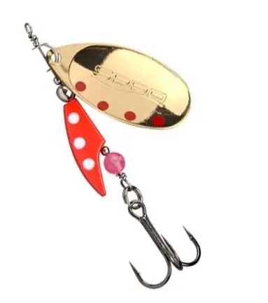 Objednat Nyní SPRO rotační třpytka Axe Spin French Blade Red 14g