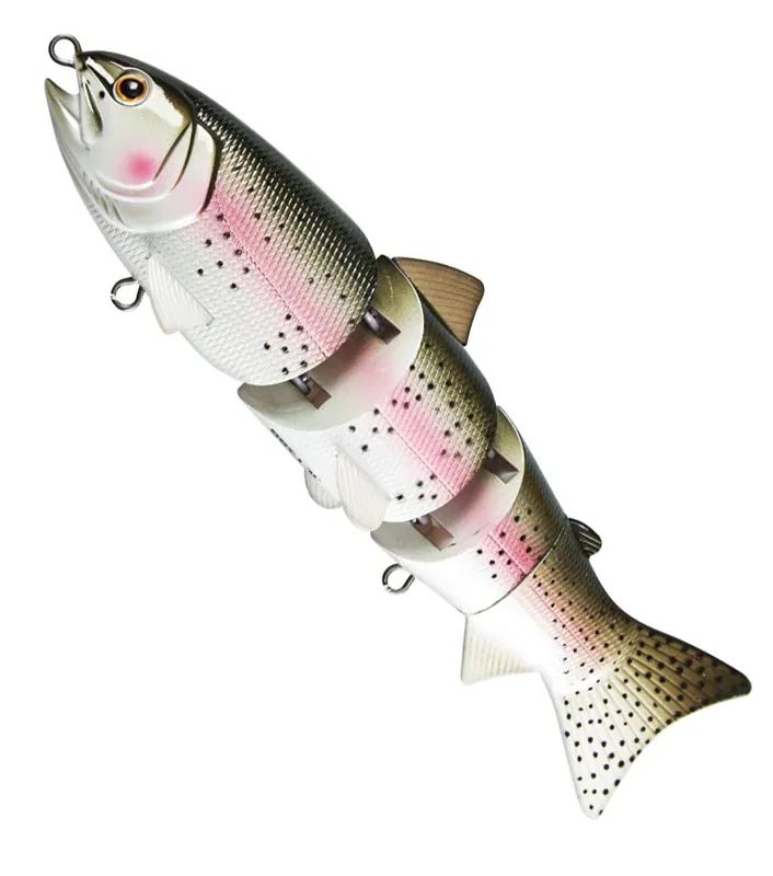 Sezónní Sleva SPRO BBZ-1 wobler Swimbait UV Slow Sinking 6"/15,5cm/59g Rainbow Trout