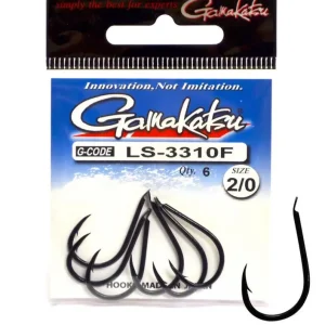 Gamakatsu háčky LS-3310F Flatted Eye Hooks 1/0 Levný