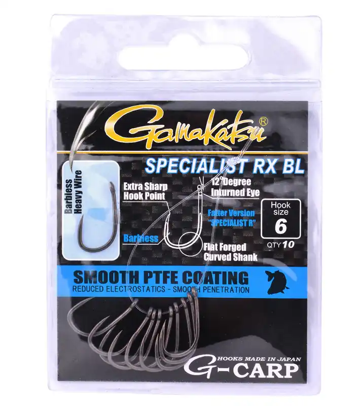 Gamakatsu háčky G-Carp Specialist RX BL 10 Cenový Hit