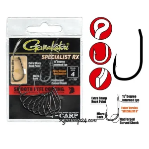 Gamakatsu háčky G-Carp Specialist RX 6 Nízká Cena