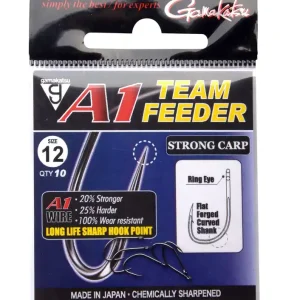 Gamakatsu háčky A1 Team Feeder Strong Carp 10 Cenový Hit