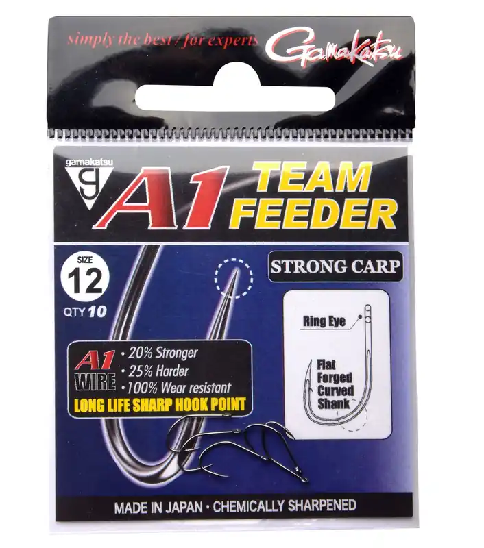 Gamakatsu háčky A1 Team Feeder Strong Carp 8 Nízká Cena