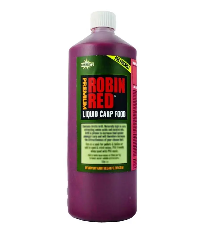 Must-Have Dynamite Baits Liquid Carp Food Robin Red 1Litr