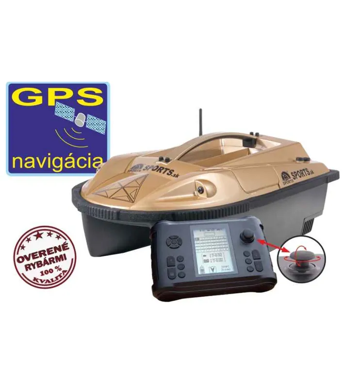 Sports zavážecí loďka Prisma 6 se sonarem a GPS Nejlepší Cena