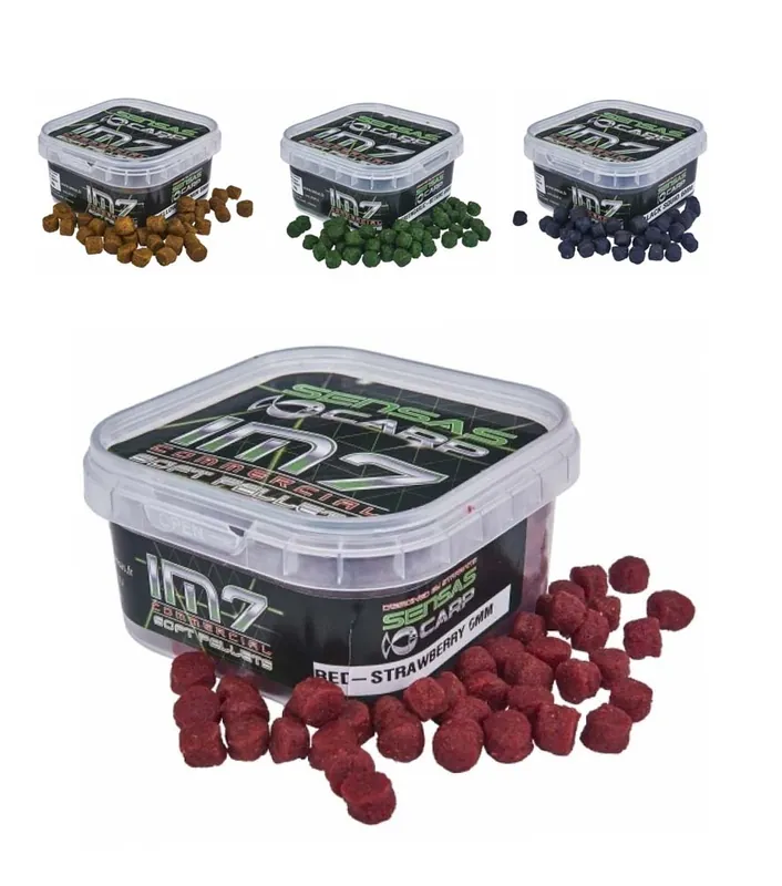 Sensas měkké pelety IM7 Soft Pellets 6 mm/60g Finální Výprodej