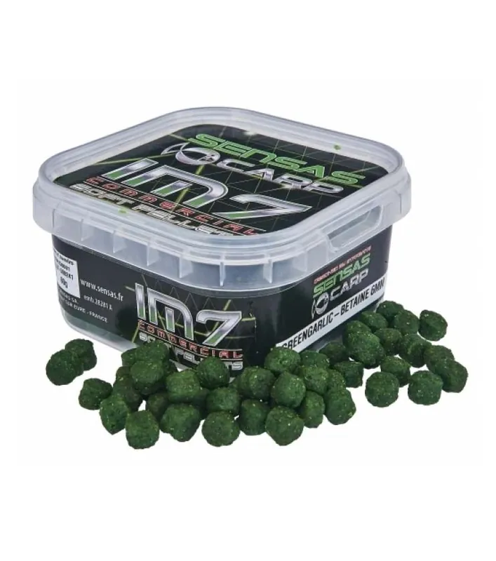 Top Prodej Sensas měkké pelety IM7 Soft Pellets 6 mm/60g Česnek - Betain
