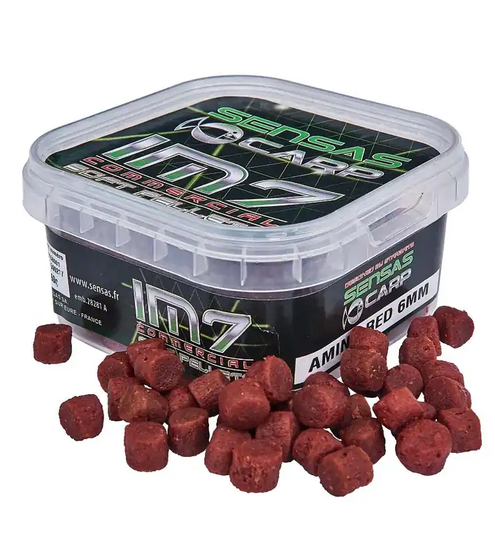 Sensas měkké pelety IM7 Soft Pellets 6 mm/60g Kořeněná játra Nejlepší Cena