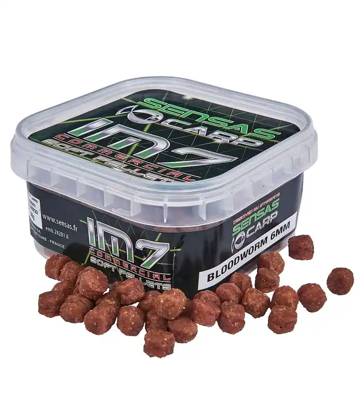Cenový Hit Sensas měkké pelety IM7 Soft Pellets 6 mm/60g Patentka