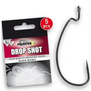 Aktuální Carp Zoom Drop Shot Hooks - 5 pcs / Size 2/0