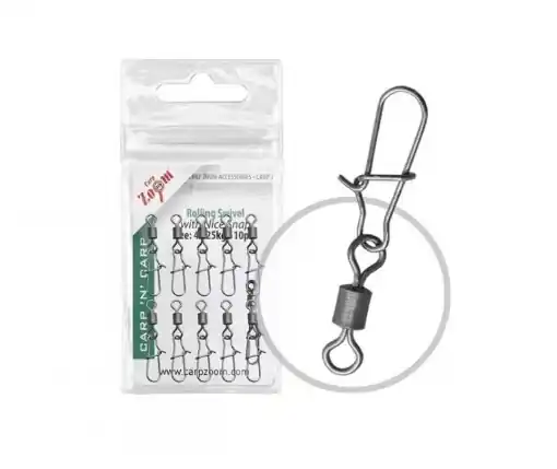 Speciální Cena Carp Zoom Nice Snap Swivel - 10 pcs / Size 12