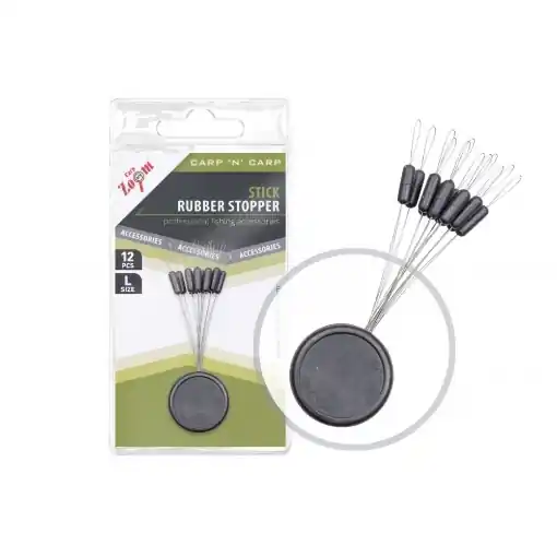 Autentický Carp Zoom Stick Gummistopper - 12 Stk. / Gr. M