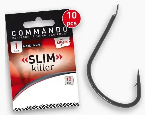 Carp Zoom Slim Killer Haken - 10 Stk. / Gr. 4 Originální