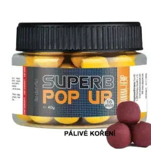 Carp Zoom Superb Pop-Ups 40g 16mm Hot Spice Top Prodej