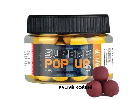 Přímo Od Výrobce Carp Zoom Superb Pop-Ups 40g 16mm Pikantne Przyprawy