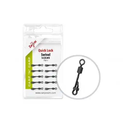 Carp Zoom Krętlik Duplex QC - 10szt R4 Sleva