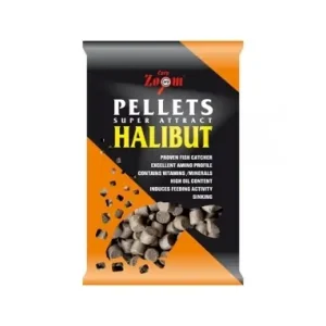 Carp Zoom Feeding Halibut Pellets - 800g 3mm Top Prodej