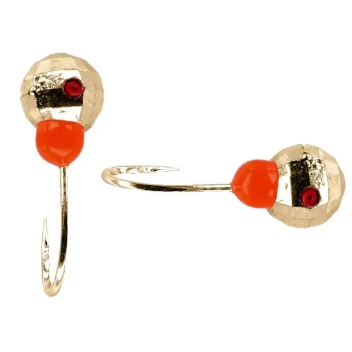 Výhodná Nabídka Mormyshka Mikado Disco Round Gold 3.0g 5pc