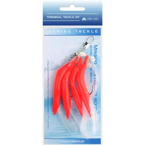 Akční Nabídka Mikado Sea Set - Hair Tube Rig 3/0 Red White