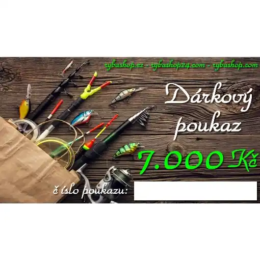Originální Geschenkgutschein 7000 CZK