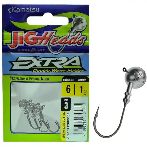 Aktuální Jig hlavička Kamatsu Extra Jig Head 1 3.0g 3ks