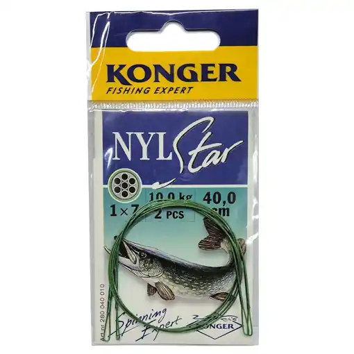 Lanko s očky Konger Nylstar 40cm 10kg 2ks Finální Výprodej