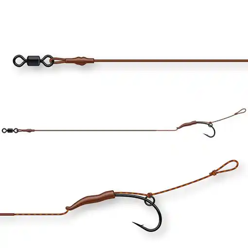 Dokud Zásoby Vydrží DAM Tactix Blow-Out Rig 6 15cm 20lb 2pc