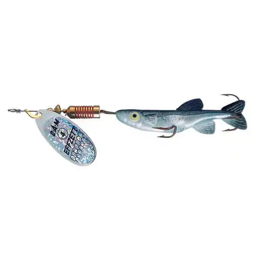 Vysoce Kvalitní DAM EFFZETT Minnow Silver/Black 1 3g