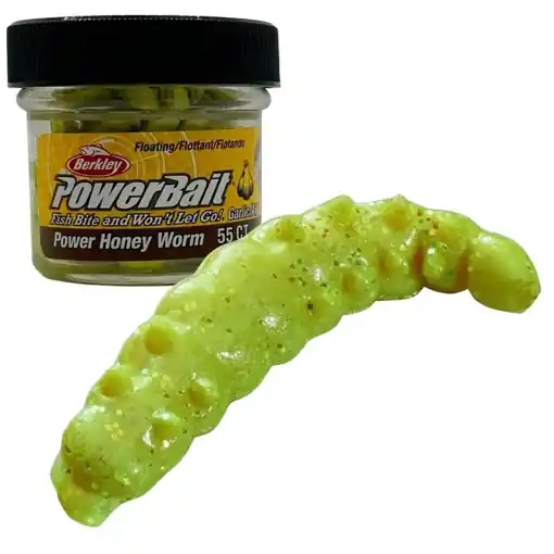 Berkley PowerBait Power Honey Worm Garlic Yellow 25mm 55pcs Nakupujte Hned