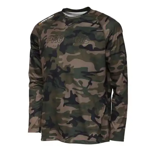 Rychlé Dodání Tričko Prologic Camo Long Sleeve T-Shirt XXXL