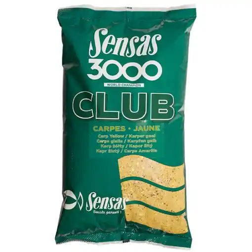 Cenový Hit Sensas 3000 Club Carpes Jaune 1kg (Karpfen Gelb)