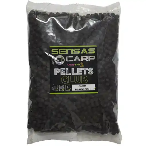 Sensas Black Fish Club Pellets 1kg 8mm Cenový Hit