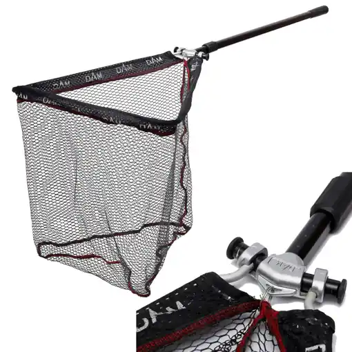 Podběrák DAM Hammerhead Landing Net 270cm 70x70cm 2-dílný Super Cena