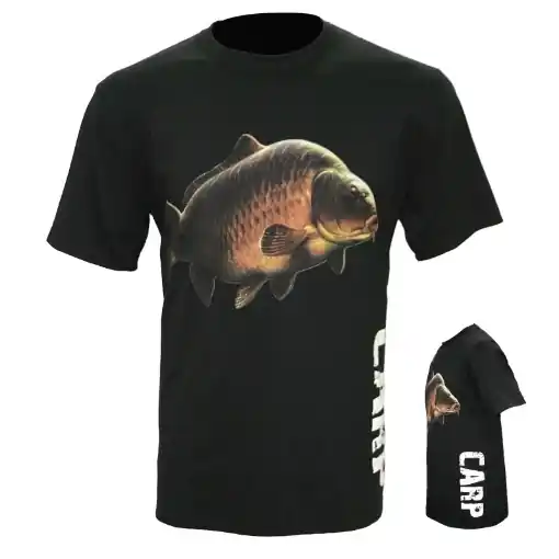 Tričko Zfish Carp T-Shirt Black XL Poslední Šance